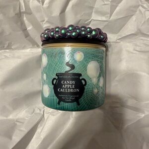 Bath & Body Works Candy Apple Cauldron Candle - NEW Bubble Limited Edition Lid